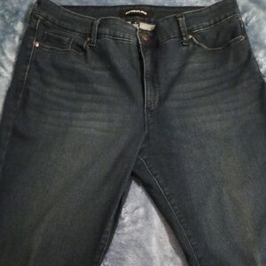 Bandolino Deep Indigo Straight Leg Jeans